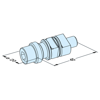 Spannzapfen F/A Inox