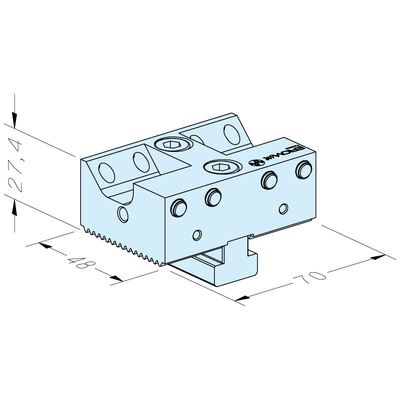 ClampSet Standardblock M8