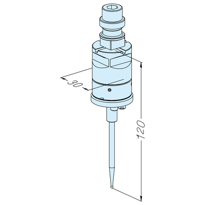 Compact Taster mit Kugel ø 2 mm