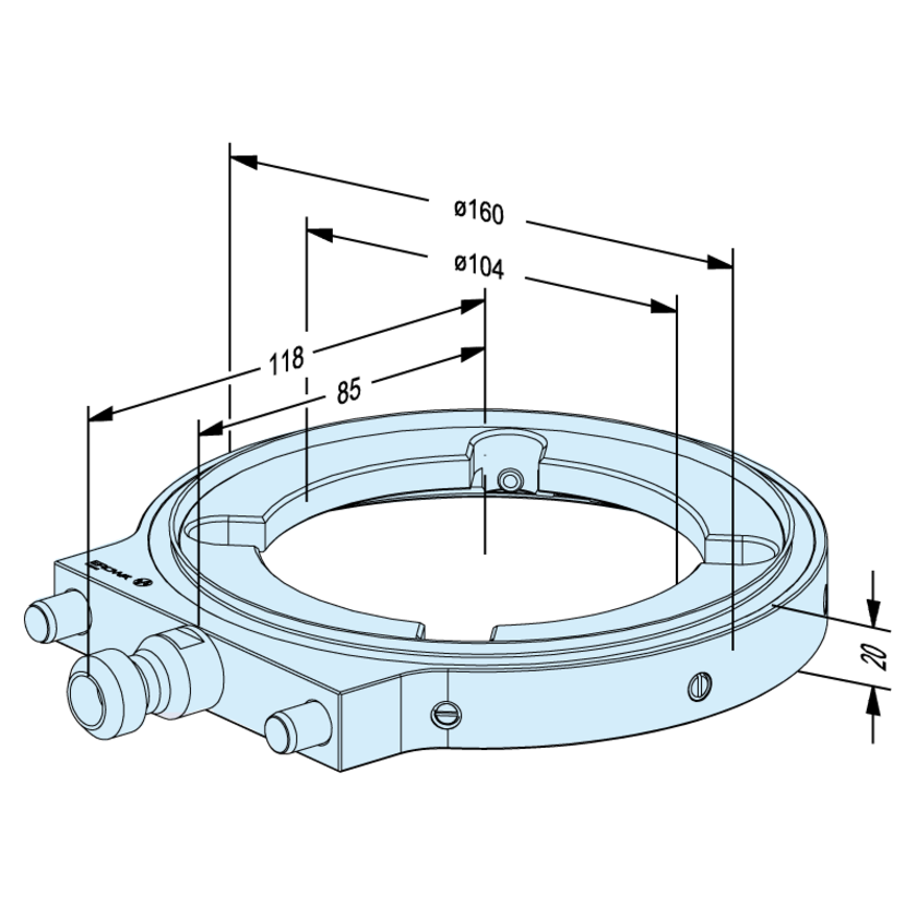 Dichtung PowerChuck P / ø 148 RCS