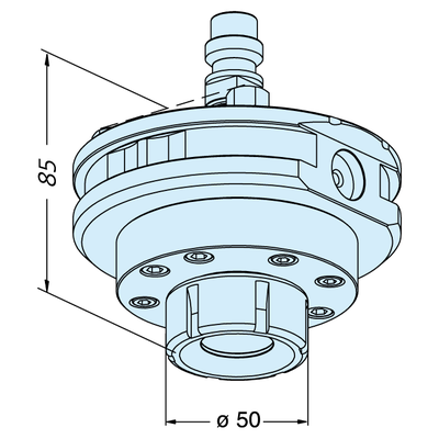 Spannzangenhalter 100