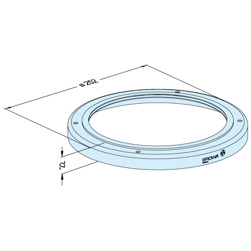 Abdeckring PC 210