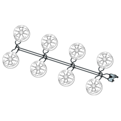 Schlauchset für MTS Futter 6/8-H