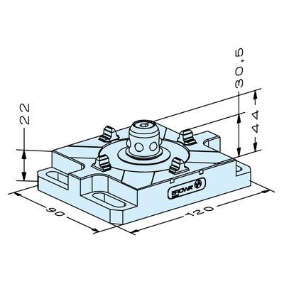 Flachspannfutter FSF manuell