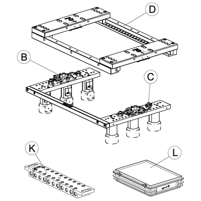 FrameSet Kit P Charmilles CT40++ TW