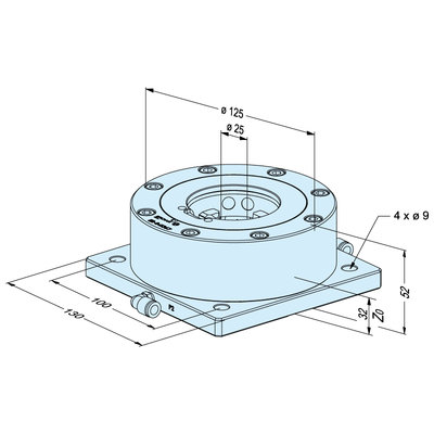 Spannfutter PM56 Precise