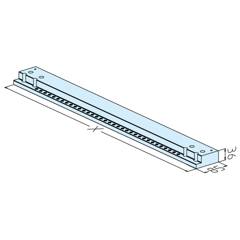 ManoSet Leiste L Länge 1010mm XXL