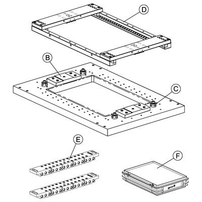 FrameSet Kit Fix Fanuc Alpha 1iB / 1iC