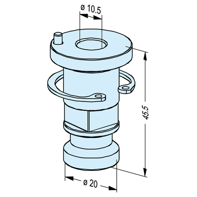 Spannzapfen PM56 automatisch