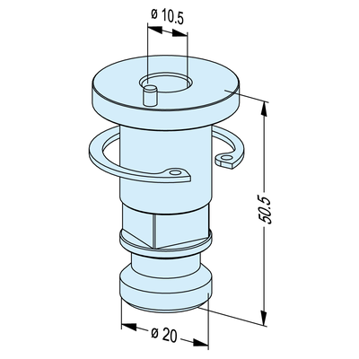 Spannzapfen PM85 automatisch