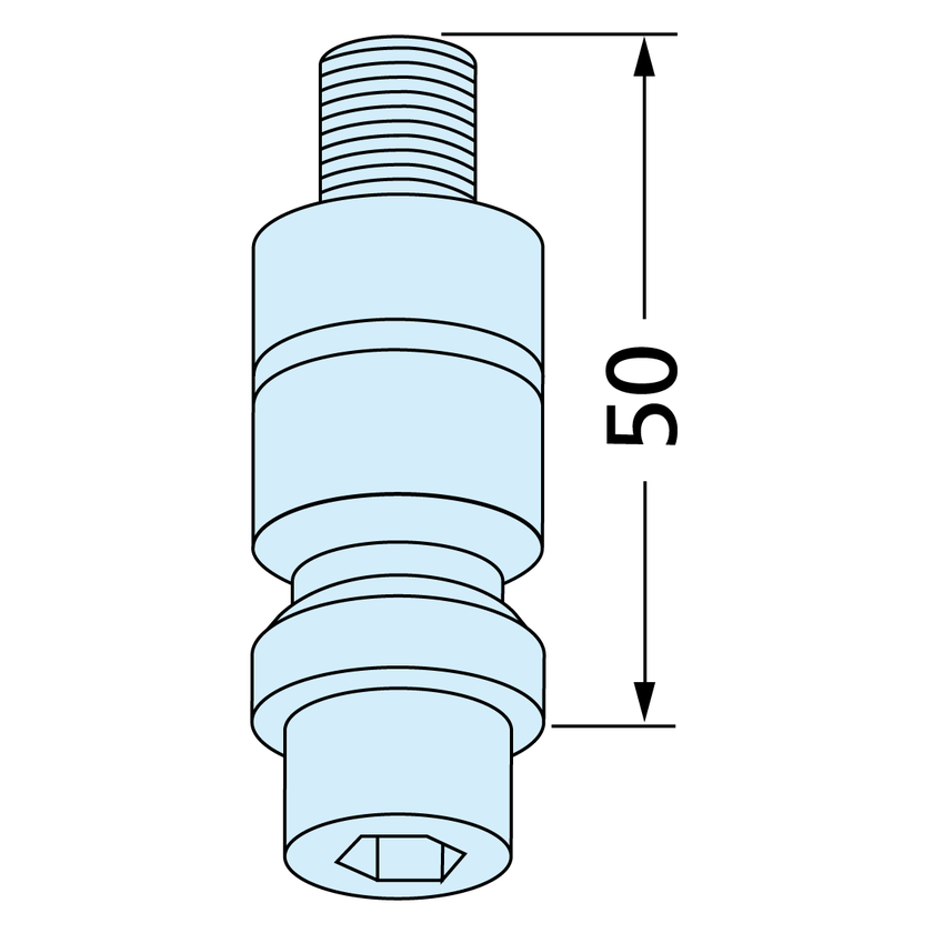 Chucking spigot F/M Production