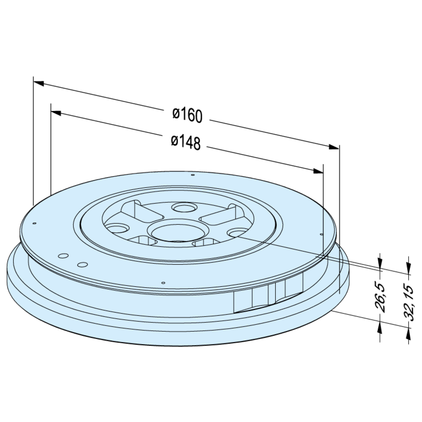 Dichtring PowerChuck P / ø 72