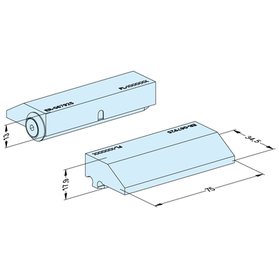 Spannbacken 13 mm