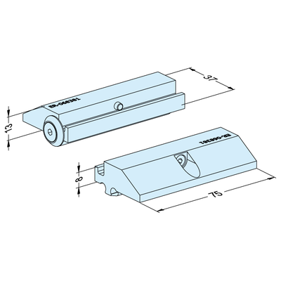 Adapter 5 mm für Einsatzbacken