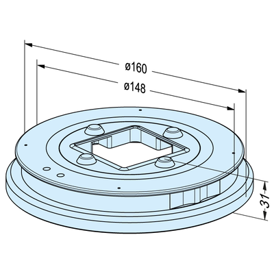 Dichtring PowerChuck P / ITS 50 C