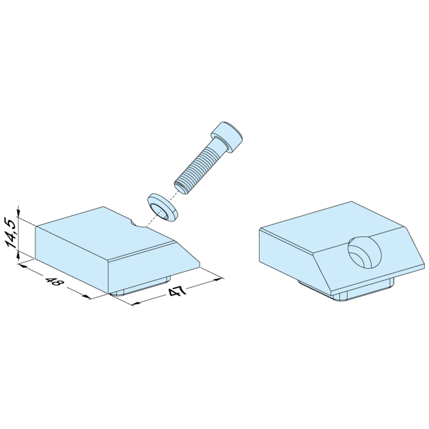 Linearbacke Flat