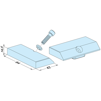 Linearbacke weich breit