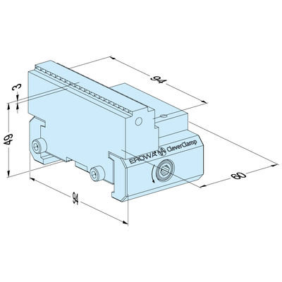 Anschlagelement 5X Stamp breit