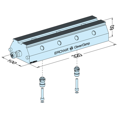 Schiene 320 H60 automatisch