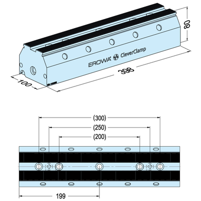 Schiene 398 H80