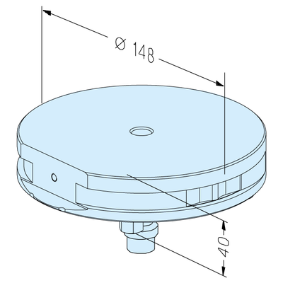 Palette ø 148 P Blank