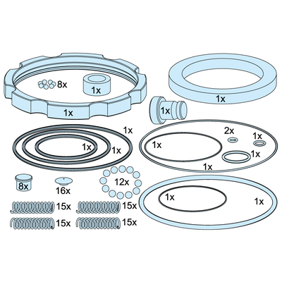 Reparatur Kit ProductionChuck 210 Combi