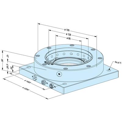 HP Matrizenspannfutter PM128 Precise