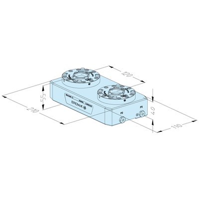 MTS 81 Basisplatte 110 x 210 P/A